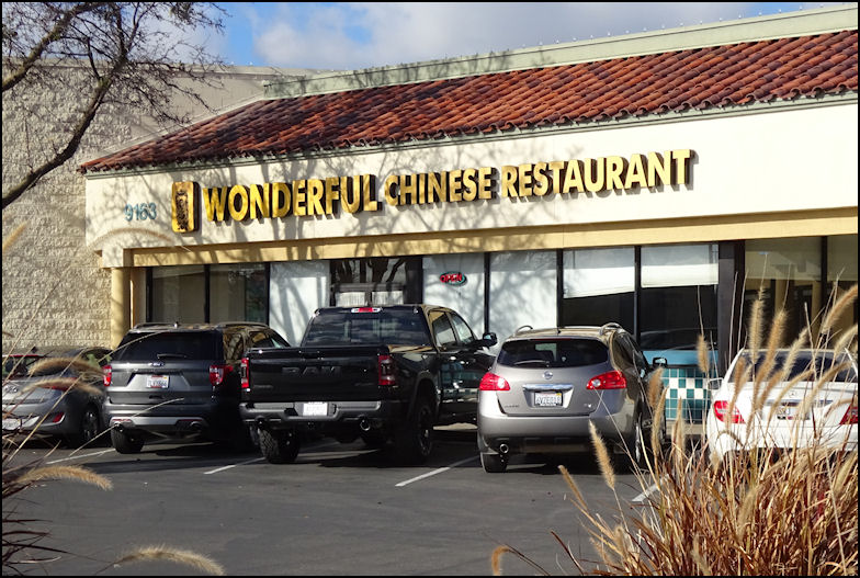 Review Of Wonderful Chinese Restaurant Elk Grove CA